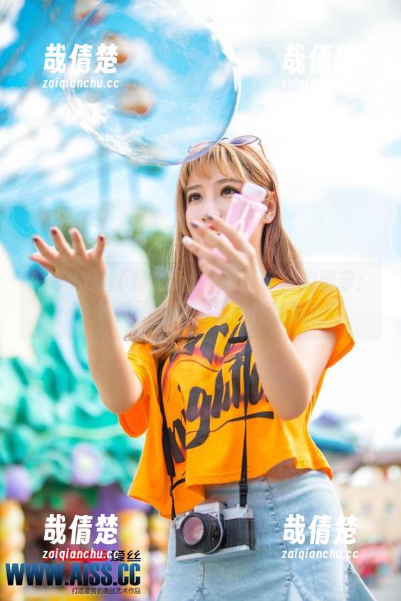 AISS爱丝(黄金版) - 独自等待的索菲：在线美图，哦，那种神秘感？