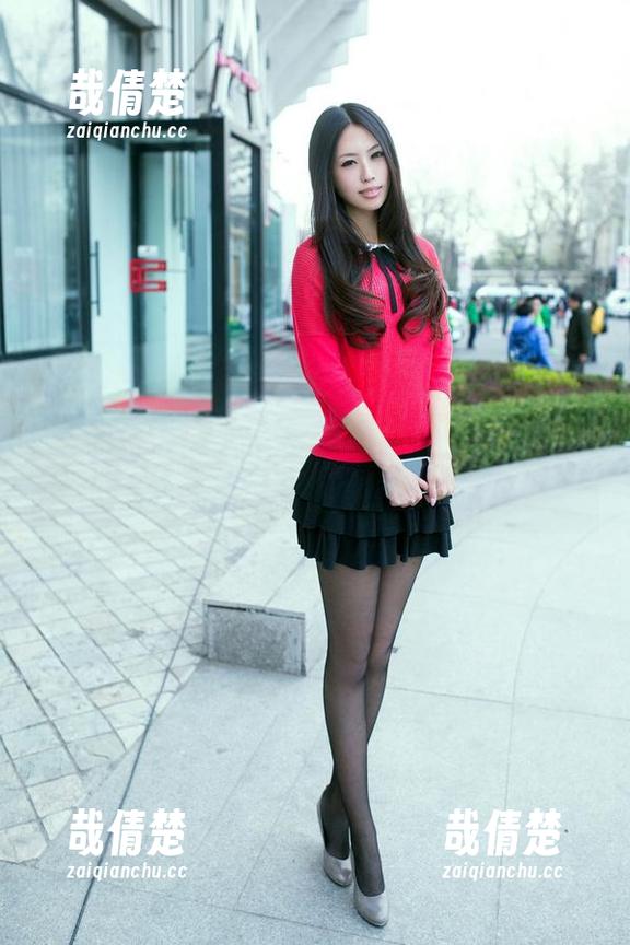 TuiGirl推女郎 - 黑色不只是一种颜色，赵纹清定制作品告诉你更多！