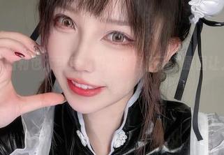 这双马尾福利也太可爱了吧，狐洛洛子的原图让人忍不住想要赞！