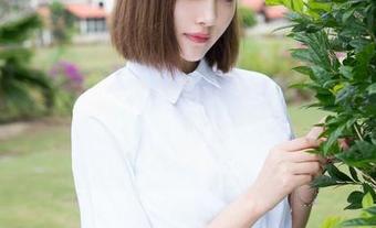 魅妍社 – 易阳Silvia的皮衣高清合集：时尚跨越，优雅又俏皮，仿佛看到了秋天的调皮变幻！